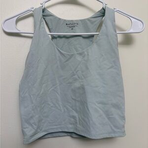 Athleta Women's Light Aqua Bra Tank Top